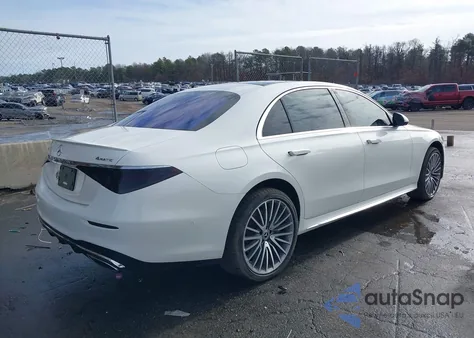 2021 Mercedes-Benz S 580 4Matic z USA, uszkodzony, nr VIN W1K6G7GB9MA022087